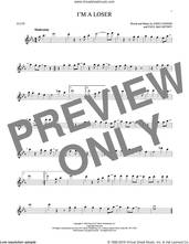 Cover icon of I'm A Loser sheet music for flute solo by The Beatles, John Lennon and Paul McCartney, intermediate skill level