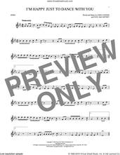 Cover icon of I'm Happy Just To Dance With You sheet music for horn solo by The Beatles, John Lennon and Paul McCartney, intermediate skill level