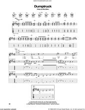 Cover icon of Dumptruck sheet music for guitar (tablature) by Blind Melon, intermediate skill level
