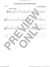 Cover icon of Falling In Love With Love sheet music for trumpet solo by Richard Rodgers, Lorenz Hart and Rodgers & Hart, intermediate skill level