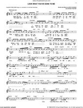 Cover icon of Look What You've Done To Me sheet music for voice and other instruments (fake book) by Boz Scaggs and David Foster, intermediate skill level