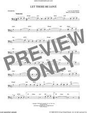 Cover icon of Let There Be Love sheet music for trombone solo by Ian Grant and Lionel Rand, intermediate skill level