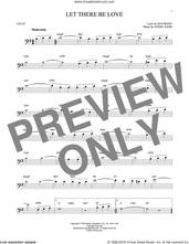 Cover icon of Let There Be Love sheet music for cello solo by Ian Grant and Lionel Rand, intermediate skill level