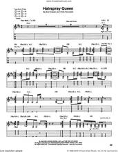 Cover icon of Hairspray Queen sheet music for guitar (tablature) by Nirvana, Krist Novoselic and Kurt Cobain, intermediate skill level