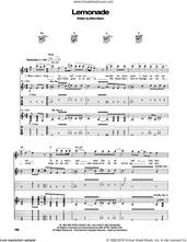 Cover icon of Lemonade sheet music for guitar (tablature) by Blind Melon, intermediate skill level