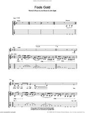 Cover icon of Fool's Gold sheet music for guitar (tablature) by The Stone Roses, Ian Brown and John Squire, intermediate skill level