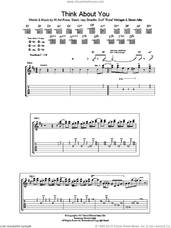 Cover icon of Think About You sheet music for guitar (tablature) by Guns N' Roses, Duff McKagan, Izzy Stradlin, Slash, Steven Adler and W.Axl Rose, intermediate skill level