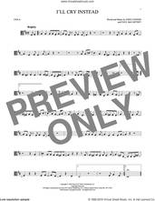 Cover icon of I'll Cry Instead sheet music for viola solo by The Beatles, John Lennon and Paul McCartney, intermediate skill level