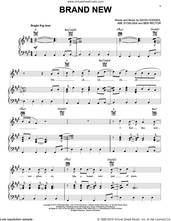 Cover icon of Brand New sheet music for voice, piano or guitar by Ben Rector, Abe Stoklasa and David Hodges, intermediate skill level