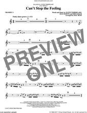Cover icon of Can't Stop the Feeling (from Trolls) (arr. Mac Huff) (complete set of parts) sheet music for orchestra/band by Mac Huff, Johan Schuster, Justin Timberlake, Max Martin and Shellback, intermediate skill level