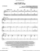 Cover icon of One Call Away (complete set of parts) sheet music for orchestra/band by Mac Huff, Blake Anthony Carter, Breyan Isaac, Charlie Puth, Justin Franks, Matt Prime and Maureen McDonald, intermediate skill level