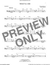 Cover icon of What'll I Do? sheet music for trombone solo by Irving Berlin and Bobby Scott, intermediate skill level