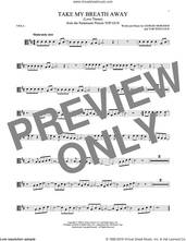 Cover icon of Take My Breath Away (Love Theme) sheet music for viola solo by Giorgio Moroder, Irving Berlin, Jessica Simpson and Tom Whitlock, intermediate skill level