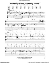 Cover icon of So Many Roads, So Many Trains sheet music for guitar (tablature) by Otis Rush and Paul Marshall, intermediate skill level