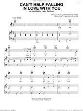 Cover icon of Can't Help Falling In Love sheet music for voice, piano or guitar by Haley Reinhart, Elvis Presley, UB40, George David Weiss, Hugo Peretti and Luigi Creatore, wedding score, intermediate skill level
