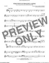 Cover icon of Who Would Imagine A King sheet music for trumpet solo by Whitney Houston, Hallerin Hilton Hill and Mervyn Warren, intermediate skill level