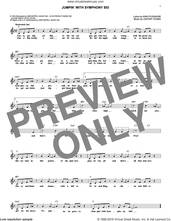 Cover icon of Jumpin' With Symphony Sid sheet music for voice and other instruments (fake book) by Lester Young and Buddy Feyne, intermediate skill level