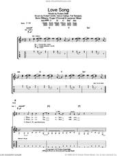 Cover icon of Lovesong sheet music for guitar (tablature) by The Cure, Boris Williams, Laurence Tolhurst, Porl Thompson, Robert Smith and Simon Gallup, intermediate skill level