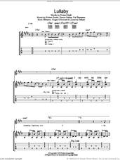 Cover icon of Lullaby sheet music for guitar (tablature) by The Cure, Boris Williams, Laurence Tolhurst, Porl Thompson, Robert Smith and Simon Gallup, intermediate skill level