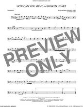 Cover icon of How Can You Mend A Broken Heart sheet music for trombone solo by Barry Gibb, Bee Gees and Robin Gibb, intermediate skill level