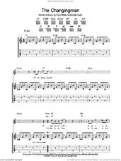 Cover icon of The Changingman sheet music for guitar (tablature) by Paul Weller and Brendan Lynch, intermediate skill level