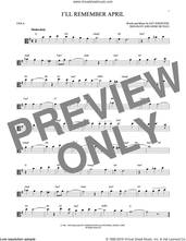Cover icon of I'll Remember April sheet music for viola solo by Woody Herman & His Orchestra, Don Raye, Gene DePaul and Pat Johnston, intermediate skill level