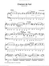 Cover icon of Chanson De Nuit Op.15, No.1, (intermediate) sheet music for piano solo by Edward Elgar, classical score, intermediate skill level