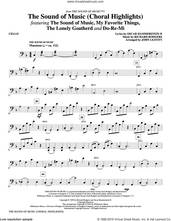Cover icon of The Sound Of Music (Choral Highlights) (arr. John Leavitt) sheet music for orchestra/band (cello) by Rodgers & Hammerstein, John Leavitt, Oscar II Hammerstein and Richard Rodgers, intermediate skill level