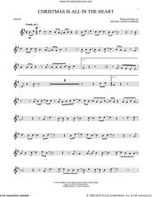 Cover icon of Christmas Is All In The Heart sheet music for violin solo by Steven Curtis Chapman, intermediate skill level