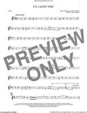 Cover icon of P.S. I Love You sheet music for violin solo by The Beatles, John Lennon and Paul McCartney, intermediate skill level