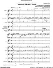Cover icon of This Is My Father's World (COMPLETE) sheet music for orchestra/band by John Leavitt, Franklin L. Sheppard and Maltbie D. Babcock, intermediate skill level