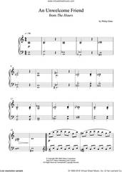 Cover icon of An Unwelcome Friend (from 'The Hours') sheet music for piano solo by Philip Glass, classical score, intermediate skill level