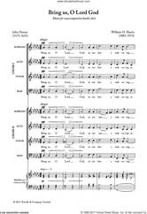 Cover icon of Bring Us, O Lord God sheet music for voice, piano or guitar by William H. Harris and John Donne, classical score, intermediate skill level