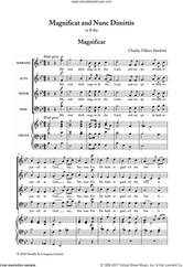 Cover icon of Magnificat And Nunc Dimittis In B Flat sheet music for choir (SATB: soprano, alto, tenor, bass) by Charles Villiers Stanford and Liturgical Text, classical score, intermediate skill level