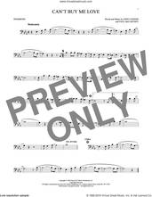 Cover icon of Can't Buy Me Love sheet music for trombone solo by The Beatles, John Lennon and Paul McCartney, intermediate skill level