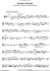Cover icon of Careless Whisper sheet music for violin solo by George Michael and Andrew Ridgeley, intermediate skill level