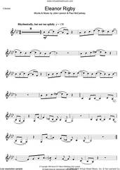 Cover icon of Eleanor Rigby sheet music for clarinet solo by The Beatles, John Lennon and Paul McCartney, intermediate skill level