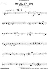Cover icon of The Lady Is A Tramp sheet music for clarinet solo by Frank Sinatra, Lorenz Hart and Richard Rodgers, intermediate skill level