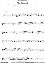 Cover icon of The Scientist sheet music for violin solo by Coldplay, Chris Martin, Guy Berryman, Jonny Buckland and Will Champion, intermediate skill level