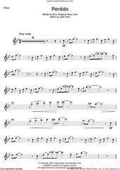 Cover icon of Perdido sheet music for flute solo by Duke Ellington, Ervin Drake, Harry Lenk and Juan Tizol, intermediate skill level