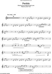 Cover icon of Perdido sheet music for trumpet solo by Duke Ellington, Ervin Drake, Harry Lenk and Juan Tizol, intermediate skill level