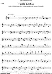 Cover icon of Tuxedo Junction sheet music for flute solo by Glenn Miller, Buddy Feyne, Erskine Hawkins, Julian Dash and William Johnson, intermediate skill level