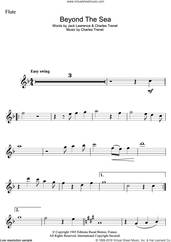 Cover icon of Beyond The Sea (from Finding Nemo) sheet music for flute solo by Robbie Williams, Wet Wet Wet, Charles Trenet and Jack Lawrence, intermediate skill level