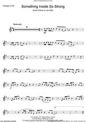 Cover icon of (Something Inside) So Strong sheet music for trumpet solo by Labi Siffre, intermediate skill level