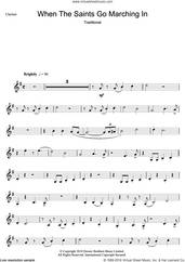 Cover icon of When The Saints Go Marching In sheet music for clarinet solo, intermediate skill level
