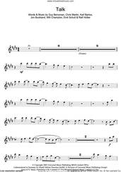 Cover icon of Talk sheet music for clarinet solo by Coldplay, Chris Martin, Emil Schult, Guy Berryman, Jonny Buckland, Karl Bartos, Ralf HAAtter, Ralf Hutter and Will Champion, intermediate skill level