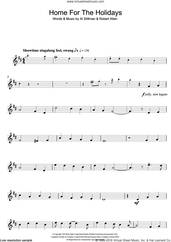 Cover icon of (There's No Place Like) Home For The Holidays sheet music for clarinet solo by Perry Como, Al Stillman and Robert Allen, intermediate skill level