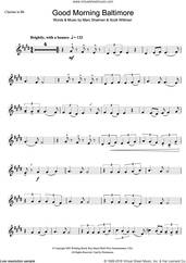 Cover icon of Good Morning Baltimore (from Hairspray) sheet music for clarinet solo by Marc Shaiman, Nikki Blonsky and Scott Wittman, intermediate skill level