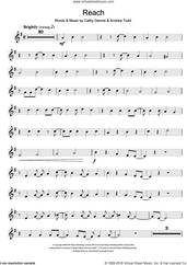 Cover icon of Reach sheet music for trumpet solo by S Club 7, Andrew Todd and Cathy Dennis, intermediate skill level