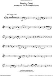 Cover icon of Feeling Good sheet music for trumpet solo by Nina Simone, Anthony Newley and Leslie Bricusse, intermediate skill level